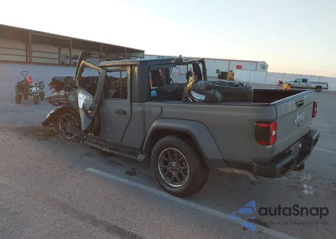 2022 Jeep Gladiator Overland 4X4 из США, поврежденный, VIN 1C6HJTFGXNL134842